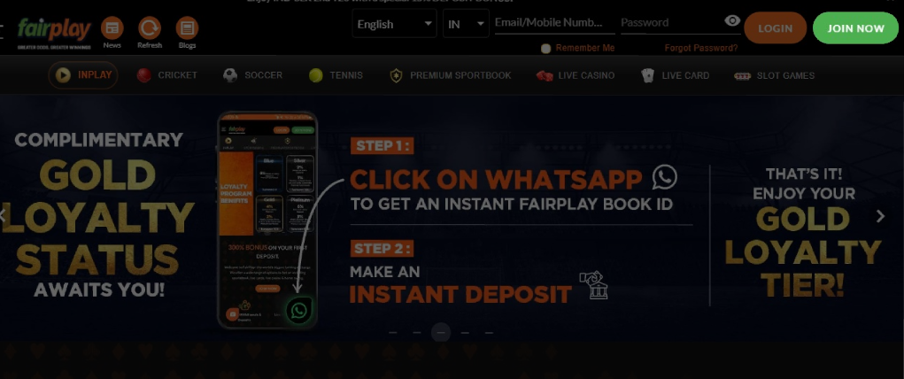 fairplay Online Cricket ID