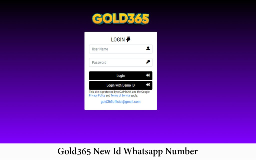 Golden365 New Id Whatsapp Number